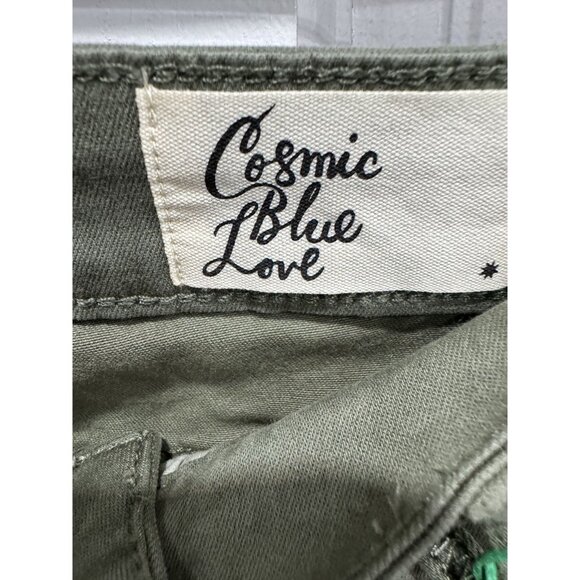 COSMIC BLUE LOVE Women Wild Fern Pants 31 - Picture 5 of 7